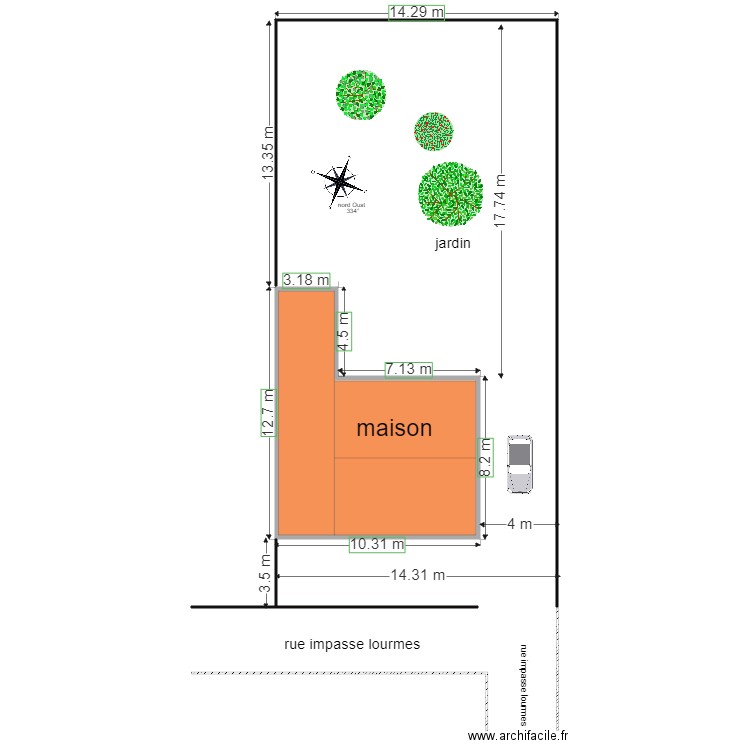 dp2. Plan de 0 pièce et 0 m2