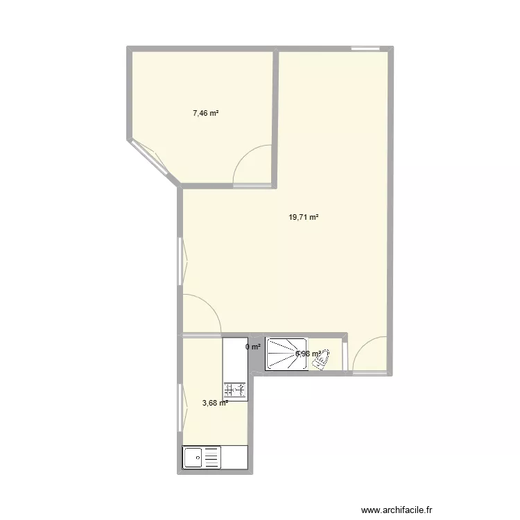 T2 Issy les Moulineaux initial. Plan de 