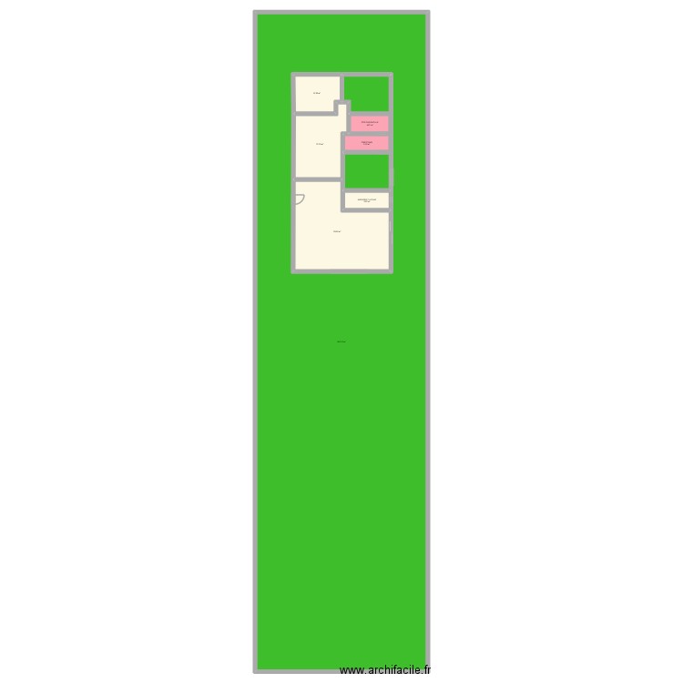 maison. Plan de 7 pièces et 913 m2