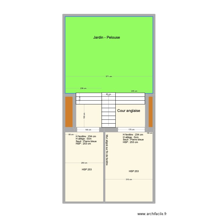 Construction Banning 83 Rez Jardin arrière Def. Plan de 0 pièce et 0 m2