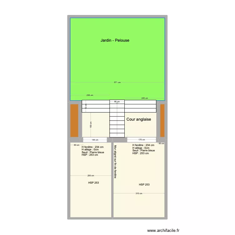 Construction Banning 83 Rez Jardin arrière Def. Plan de 0 pièce et 0 m2 Construction Banning 83 Rez Jardin arrière Def. Plan de 0 pièce et 0 m2