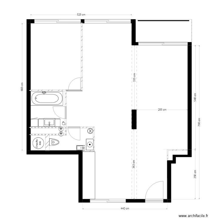 Lisa Pat v0. Plan de 0 pièce et 0 m2