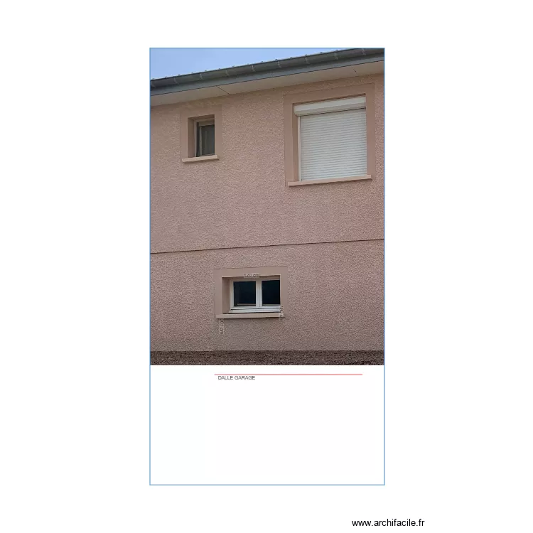FENETRE GARAGE. Plan de 