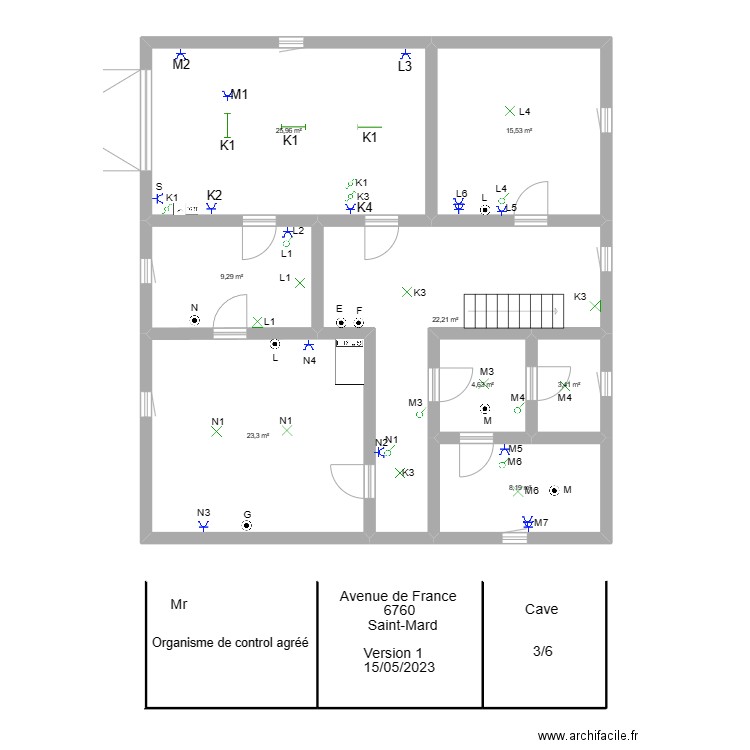 Saint Mard Cave. Plan de 0 pièce et 0 m2