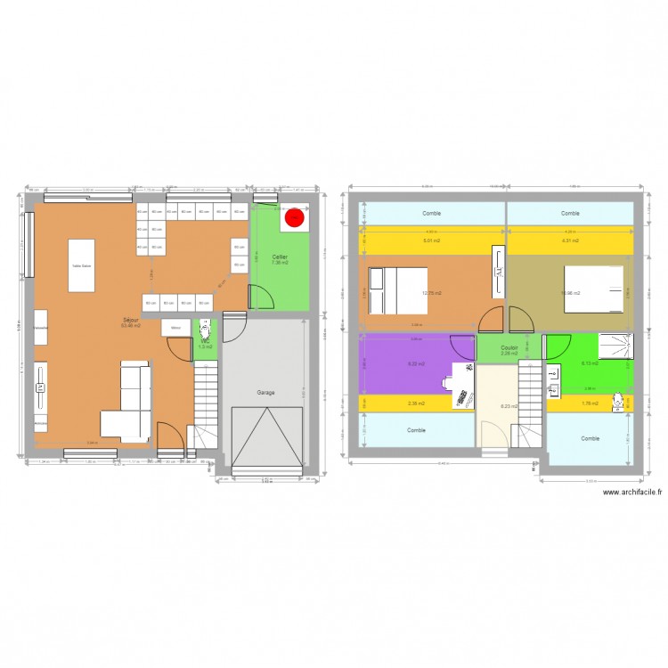 Mansarde10x960. Plan de 0 pièce et 0 m2