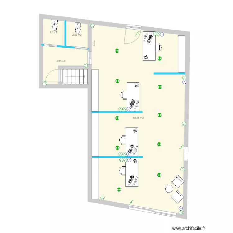 Local n100 Apt plan élec. Plan de Local n100 Apt plan élec. Plan de