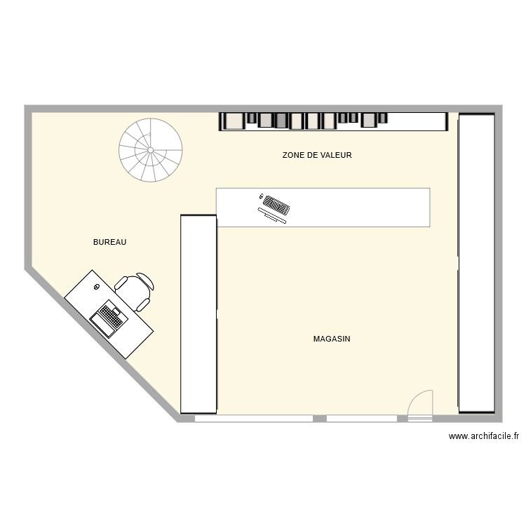 TABAC MALOWSKI SYLVAIN. Plan de 0 pièce et 0 m2