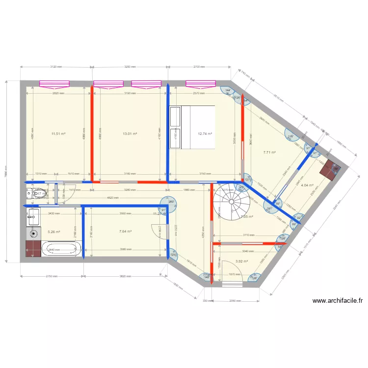 Plan RDC Appart Hotel PROJET 2. Plan de 