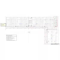 Eclairage Etage batiment SONARA