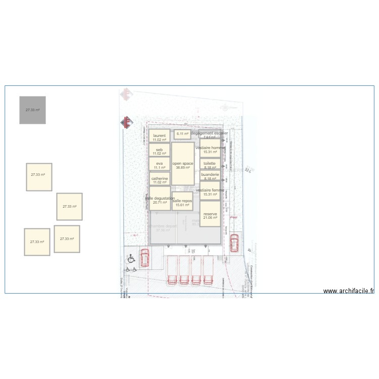 plan montussan. Plan de 0 pièce et 0 m2