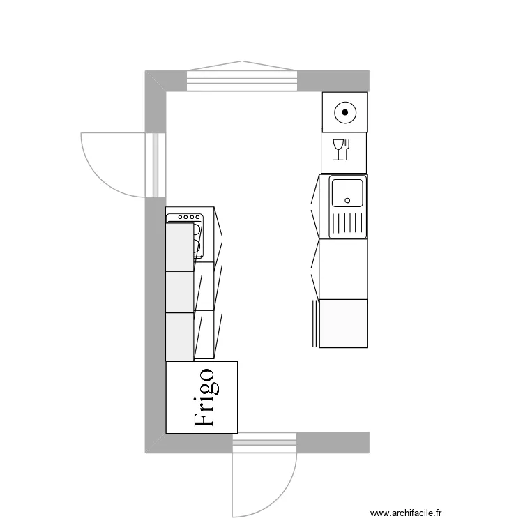 cuisine foch sans mur. Plan de cuisine foch sans mur. Plan de
