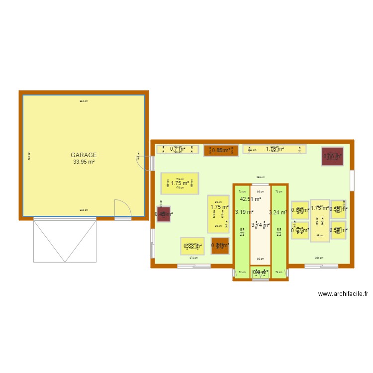 TOUT EN UN. Plan de 0 pièce et 0 m2