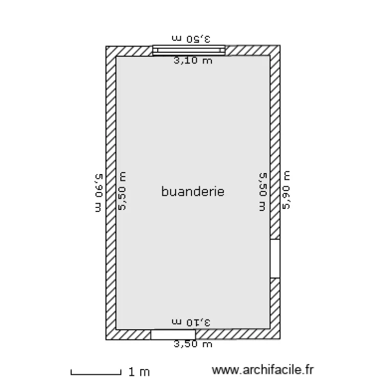 buanderie. Plan de buanderie. Plan de