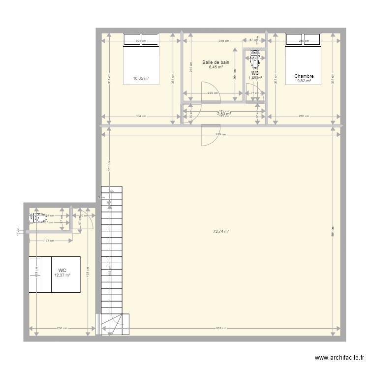 Beuvry Etat initial. Plan de 0 pièce et 0 m2