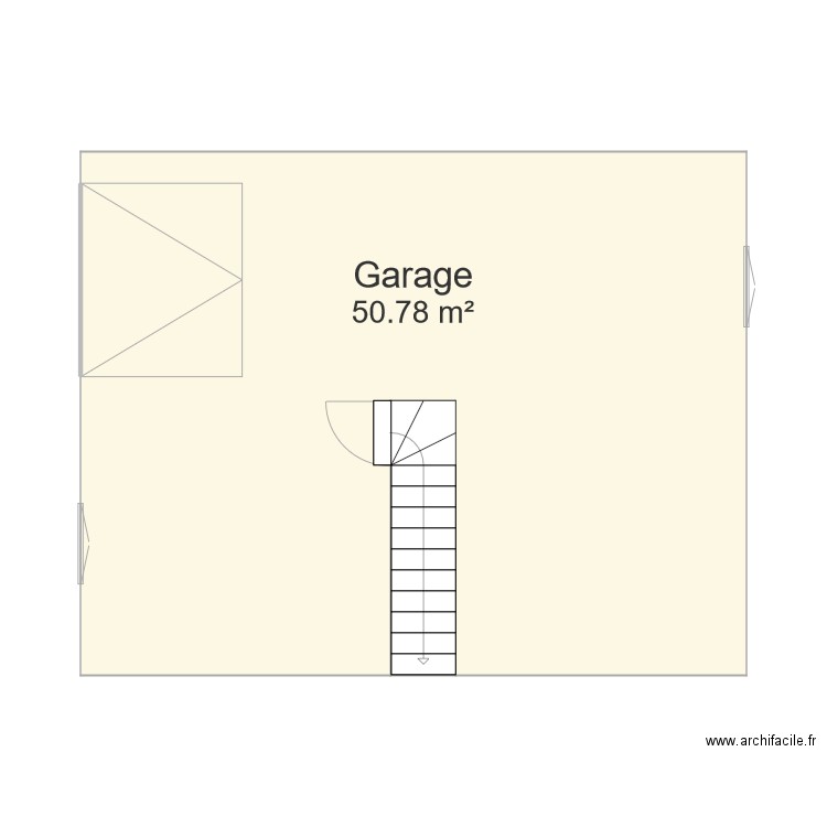 Garage belin. Plan de 0 pièce et 0 m2