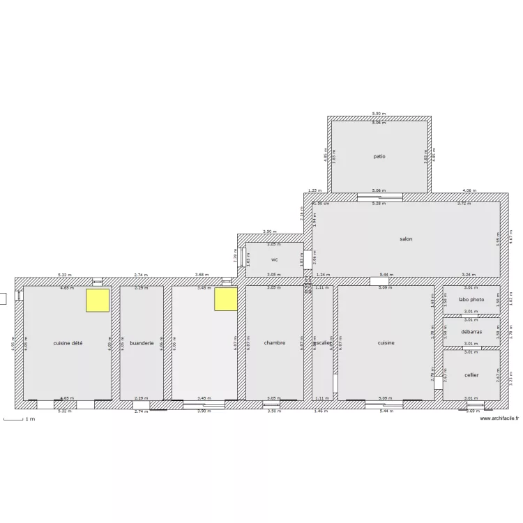 rdc maison. Plan de rdc maison. Plan de
