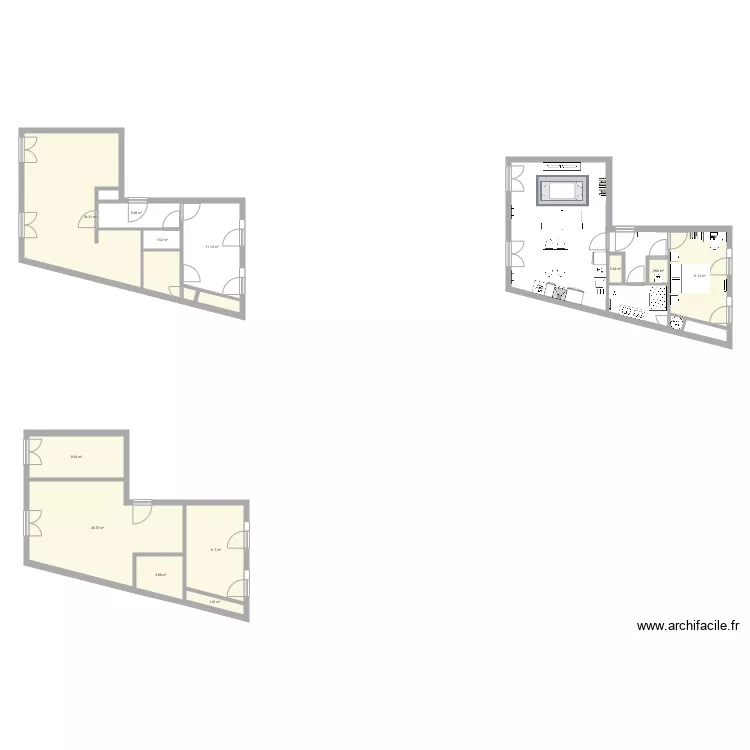 Appartement. Plan de 