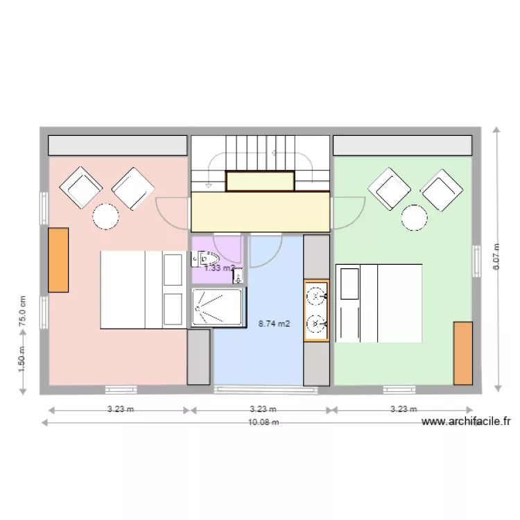 Etage Projet 2. Plan de 