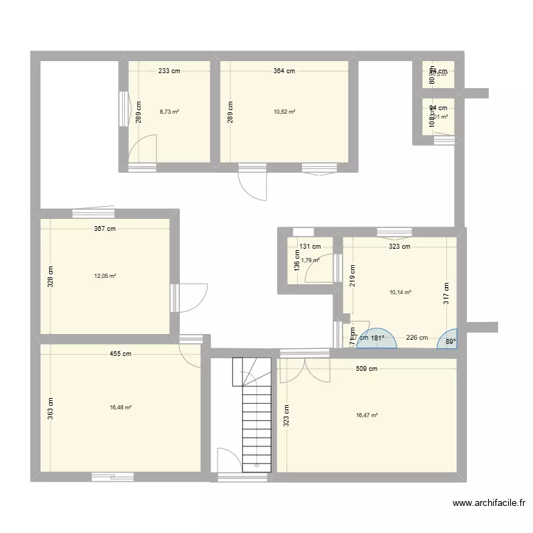 plan PA 26. Plan de 