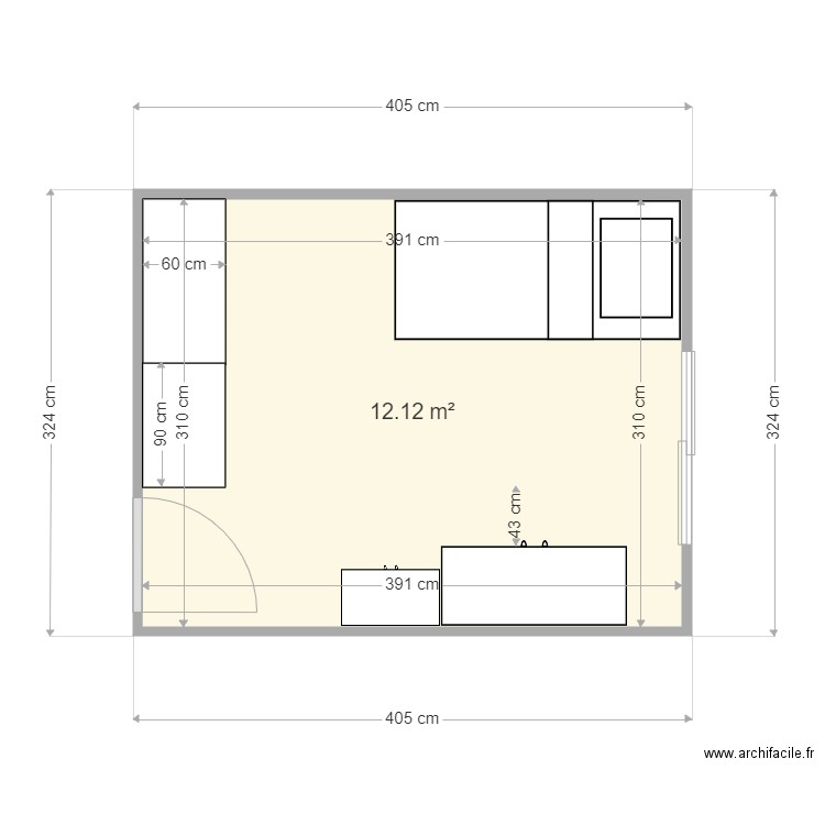 Chambre Noémie 1. Plan de 0 pièce et 0 m2