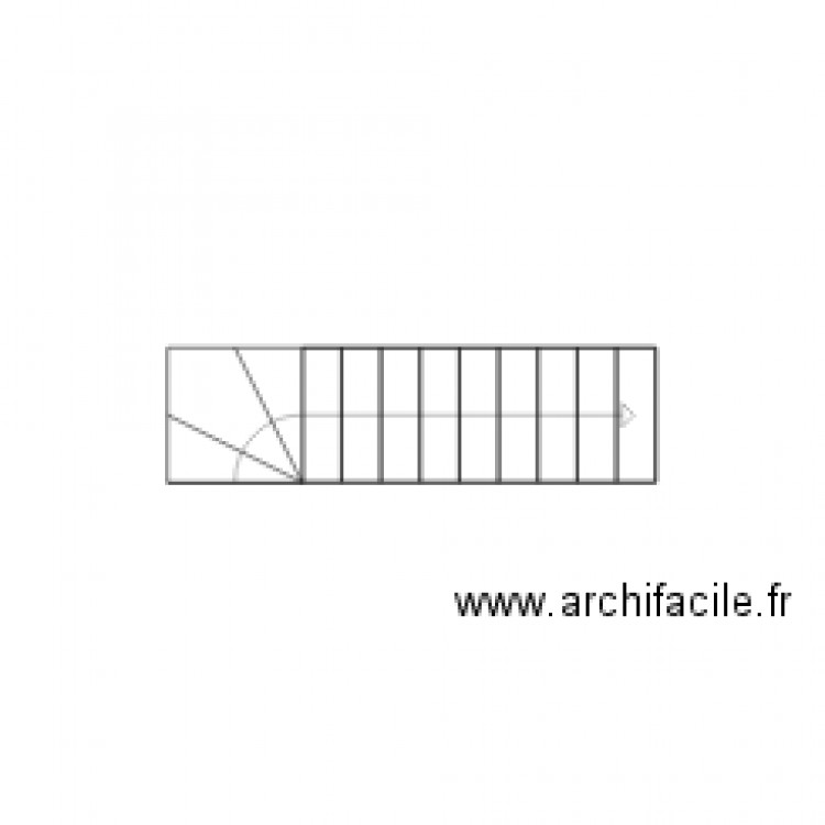 escalier grenier. Plan de 0 pièce et 0 m2