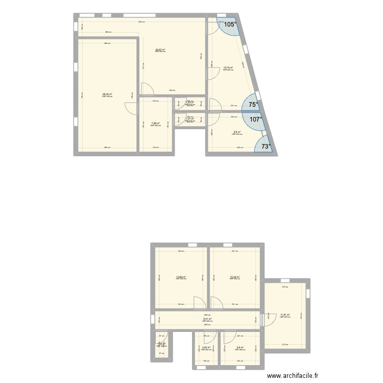 villa_RCM. Plan de 0 pièce et 0 m2
