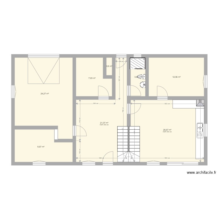 Maison Coubert rdc. Plan de 0 pièce et 0 m2