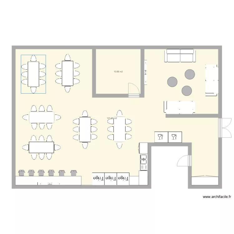 Cafet. Plan de 