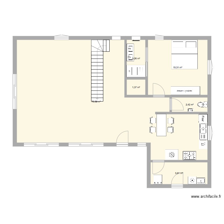 Maison mériadec 2. Plan de 0 pièce et 0 m2