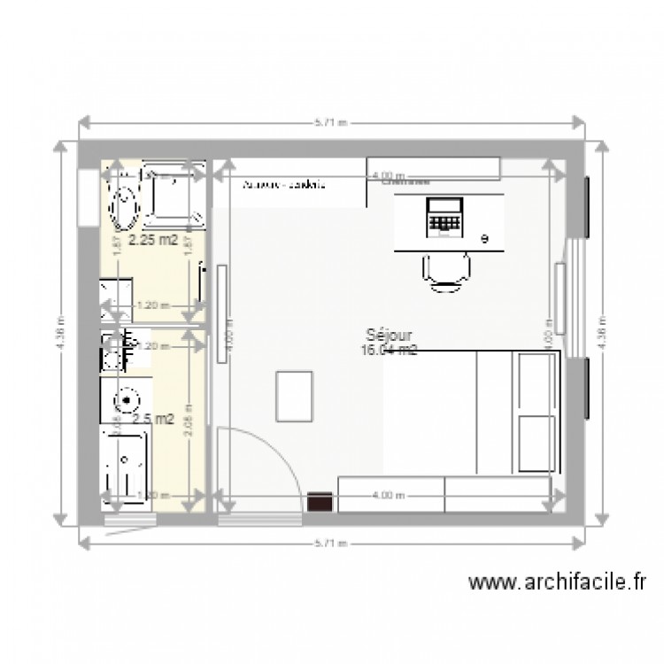 StudioPicpus Variante 1. Plan de 0 pièce et 0 m2