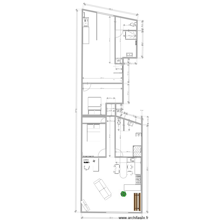 local com rs. Plan de 0 pièce et 0 m2