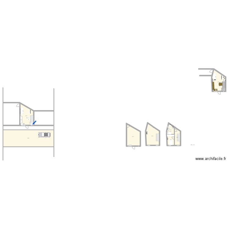 Soumagne. Plan de 8 pièces et 224 m2