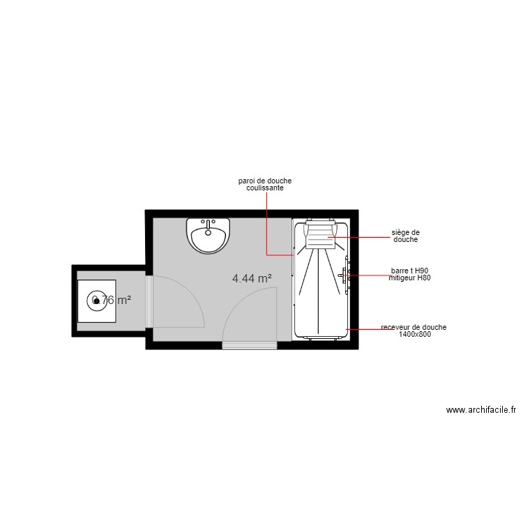 KABLA . Plan de 0 pièce et 0 m2