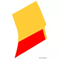 Parcelle cadastre auriol avec Parecelle scind&eacute;e