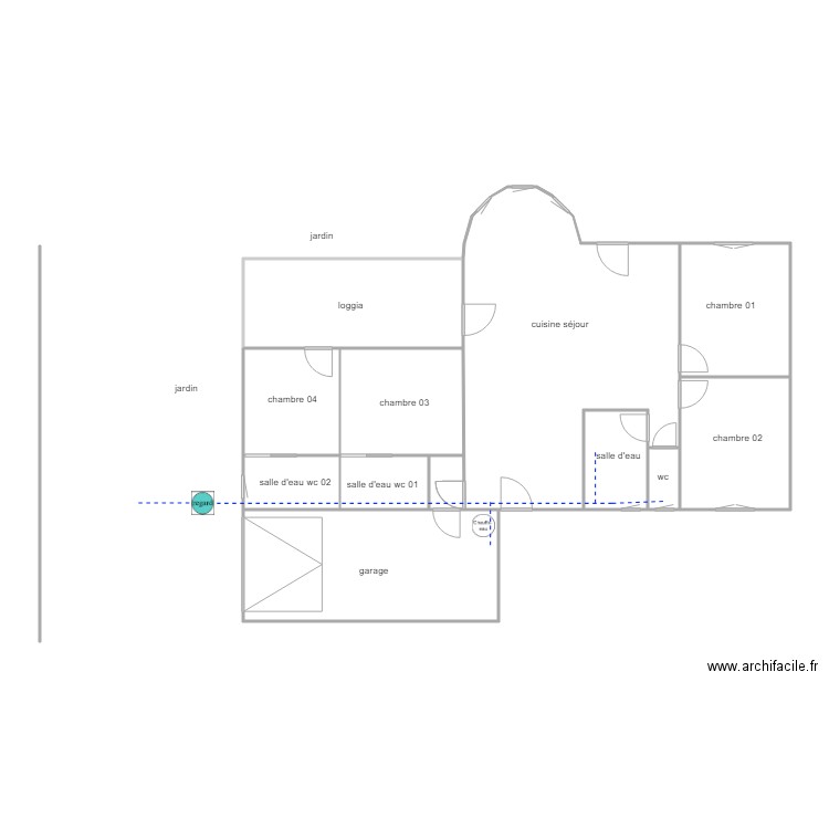 provveli ass. Plan de 0 pièce et 0 m2