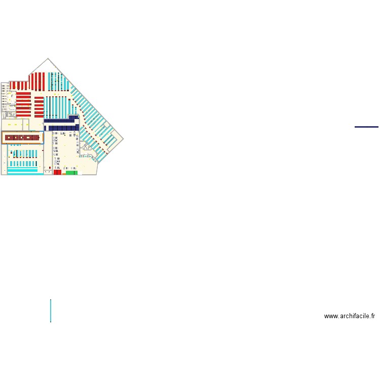 Reuilly Thibaut theo V20. Plan de 22 pièces et 434 m2