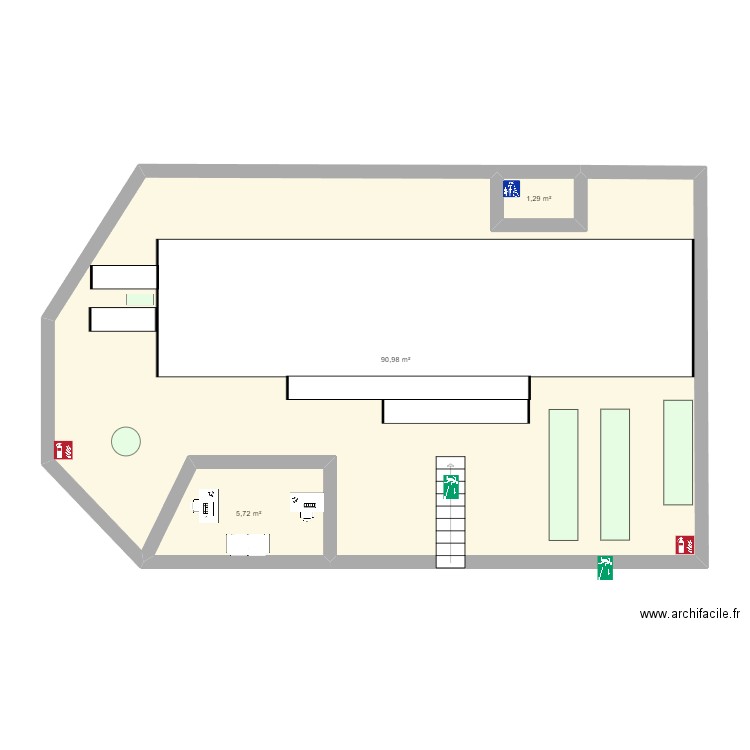 DAGO. Plan de 0 pièce et 0 m2