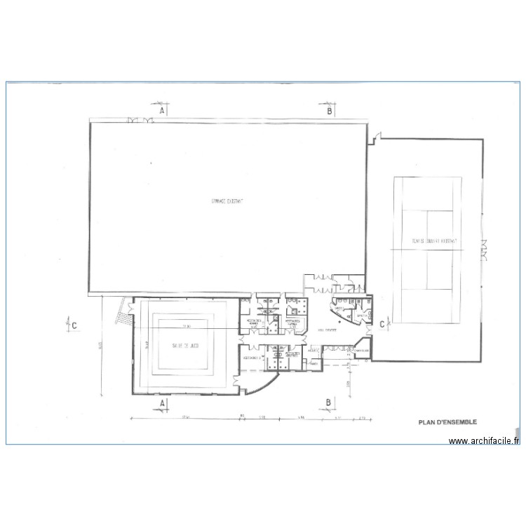 complexe plouay. Plan de 0 pièce et 0 m2