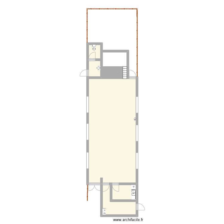 SALLE BAPTEME. Plan de 0 pièce et 0 m2