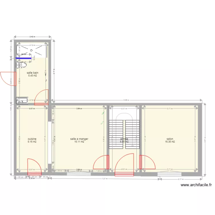 RDC VALREAS 0416. Plan de 