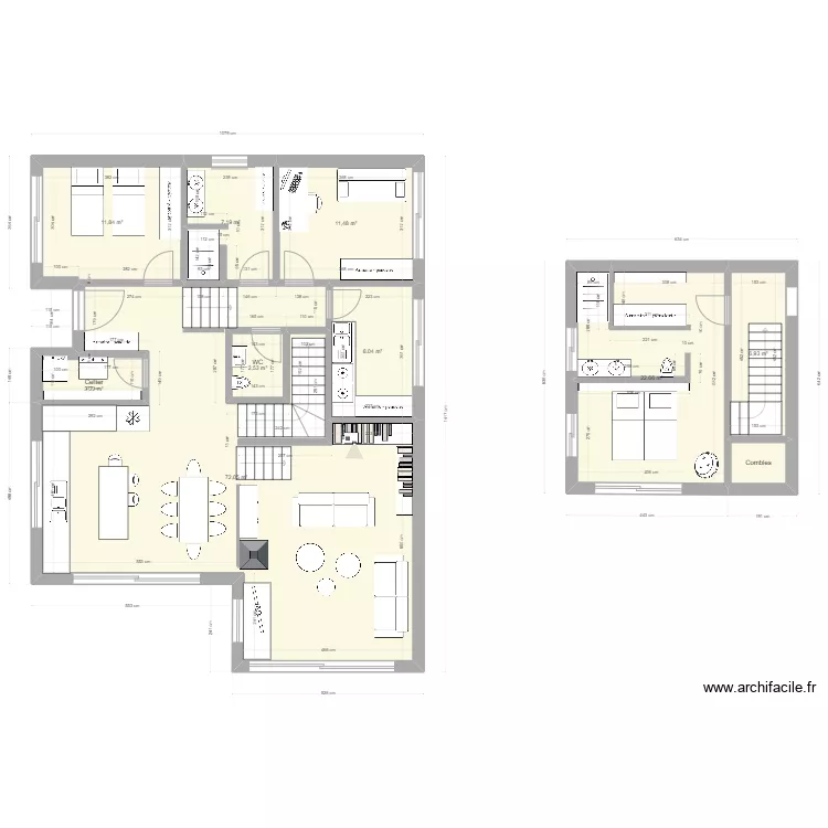 Plus Petite Maison. Plan de Plus Petite Maison. Plan de