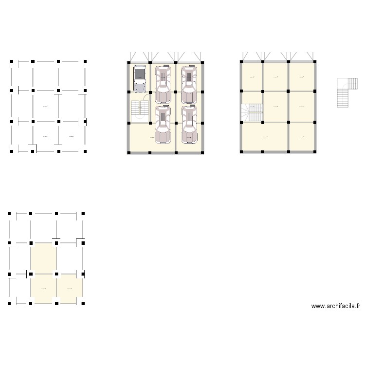 VILLA N1. Plan de 0 pièce et 0 m2