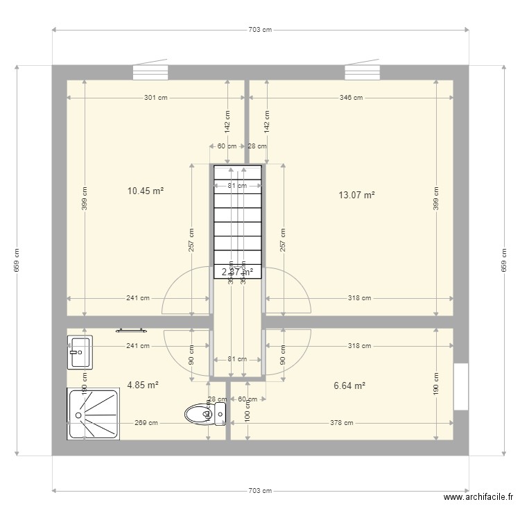 LE VERNET 1ER. Plan de 0 pièce et 0 m2