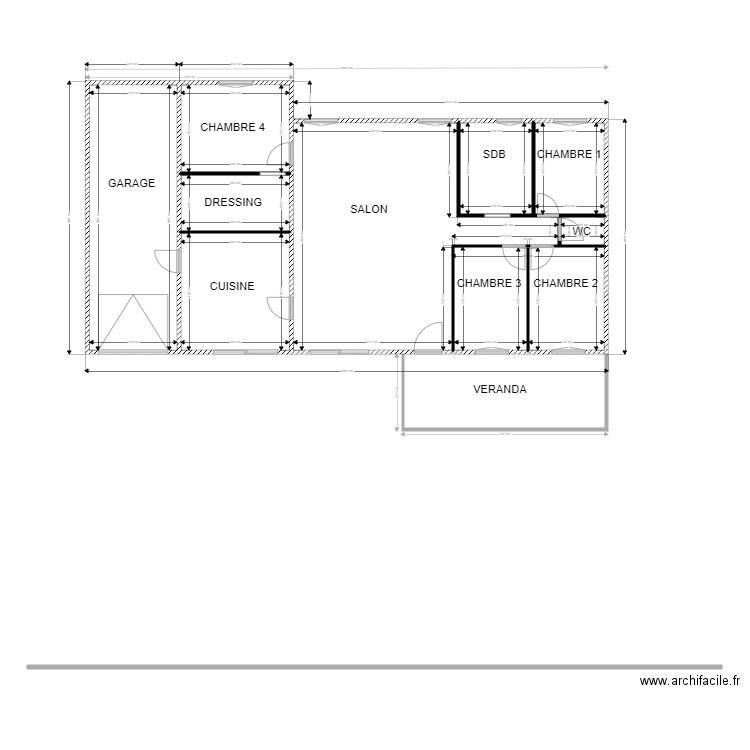 maison originale 1sss. Plan de 0 pièce et 0 m2