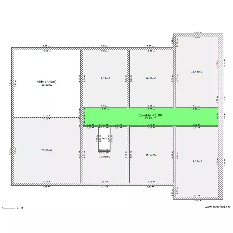 Clairis Etage. Plan de Clairis Etage. Plan de