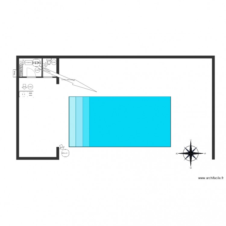 projet PLOMBERIE. Plan de 0 pièce et 0 m2