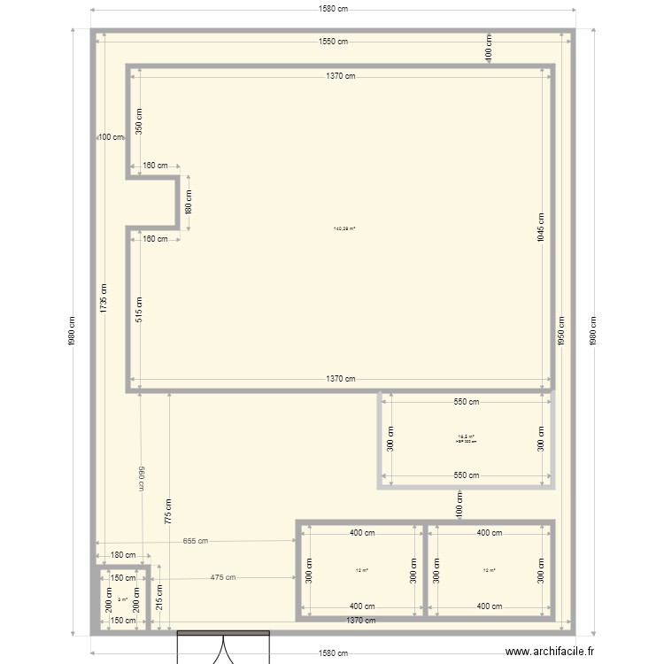 PLAN MASSE . Plan de 6 pièces et 482 m2