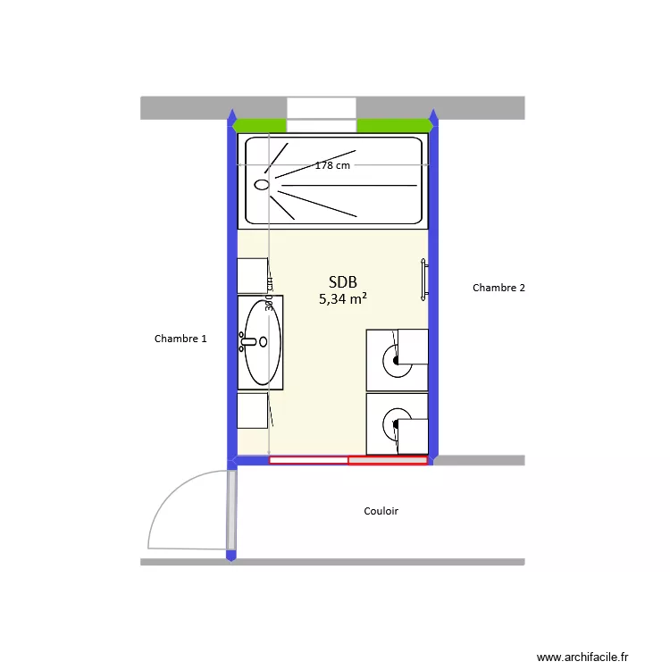 Jagail - SDB projet. Plan de 