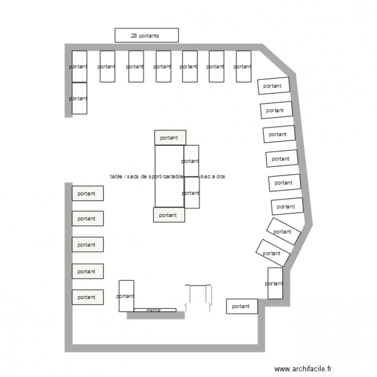 skydome VP. Plan de 0 pièce et 0 m2