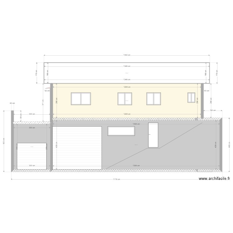 Depot PLAN. Plan de 21 pièces et 685 m2